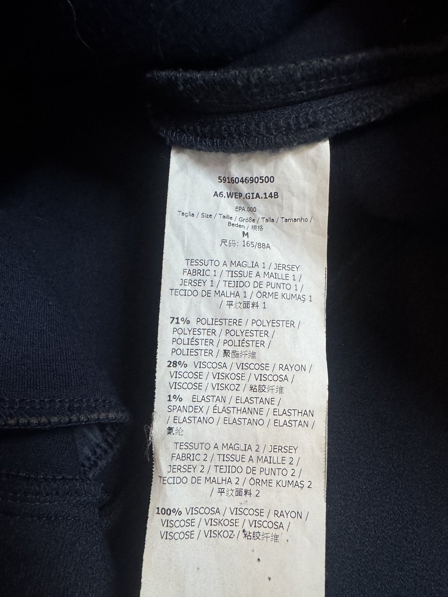 Cappotto MaxMara Weekend Blu Navy in Jersey