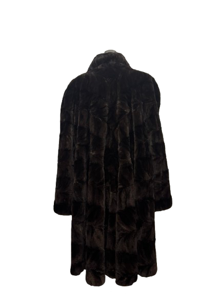 Cappotto Vintage in Pelliccia di Visone Rasato