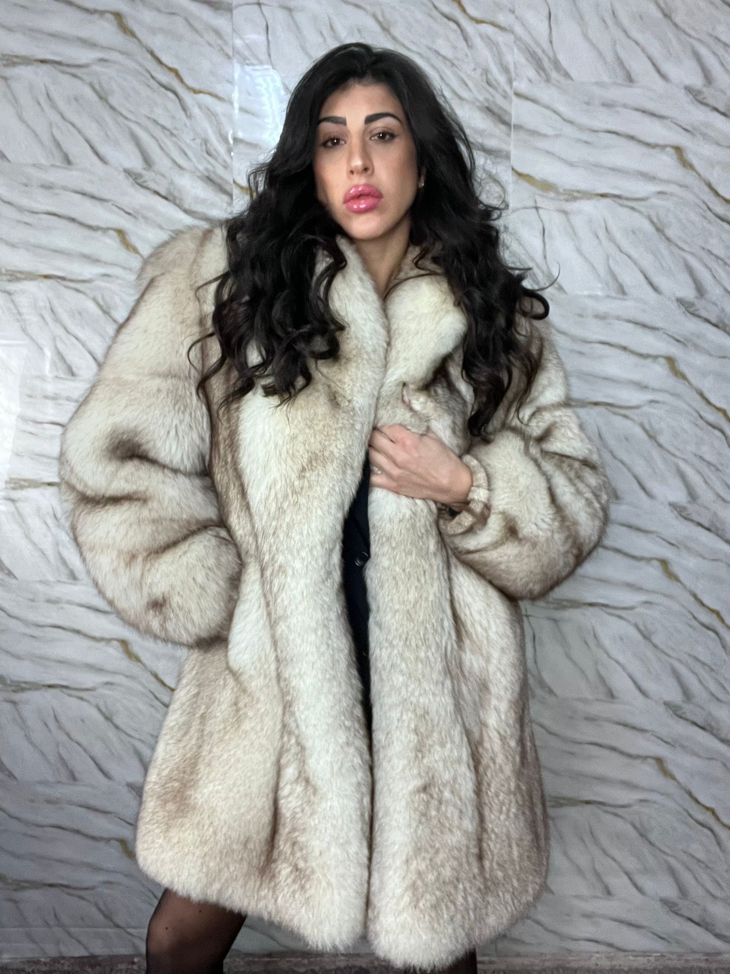 Cappotto in Volpe della Groenlandia
