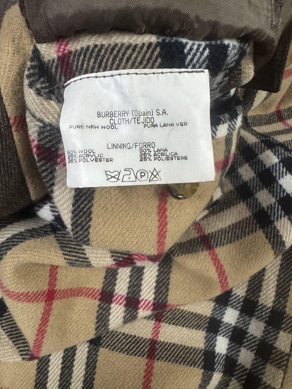 Cappotto Burberry London in lana