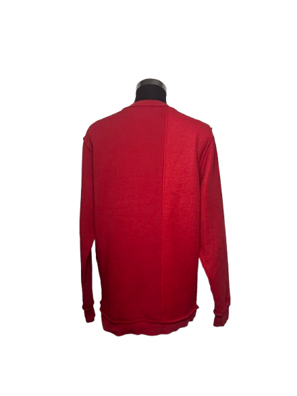 Felpa girocollo Ralph Lauren rework rossa