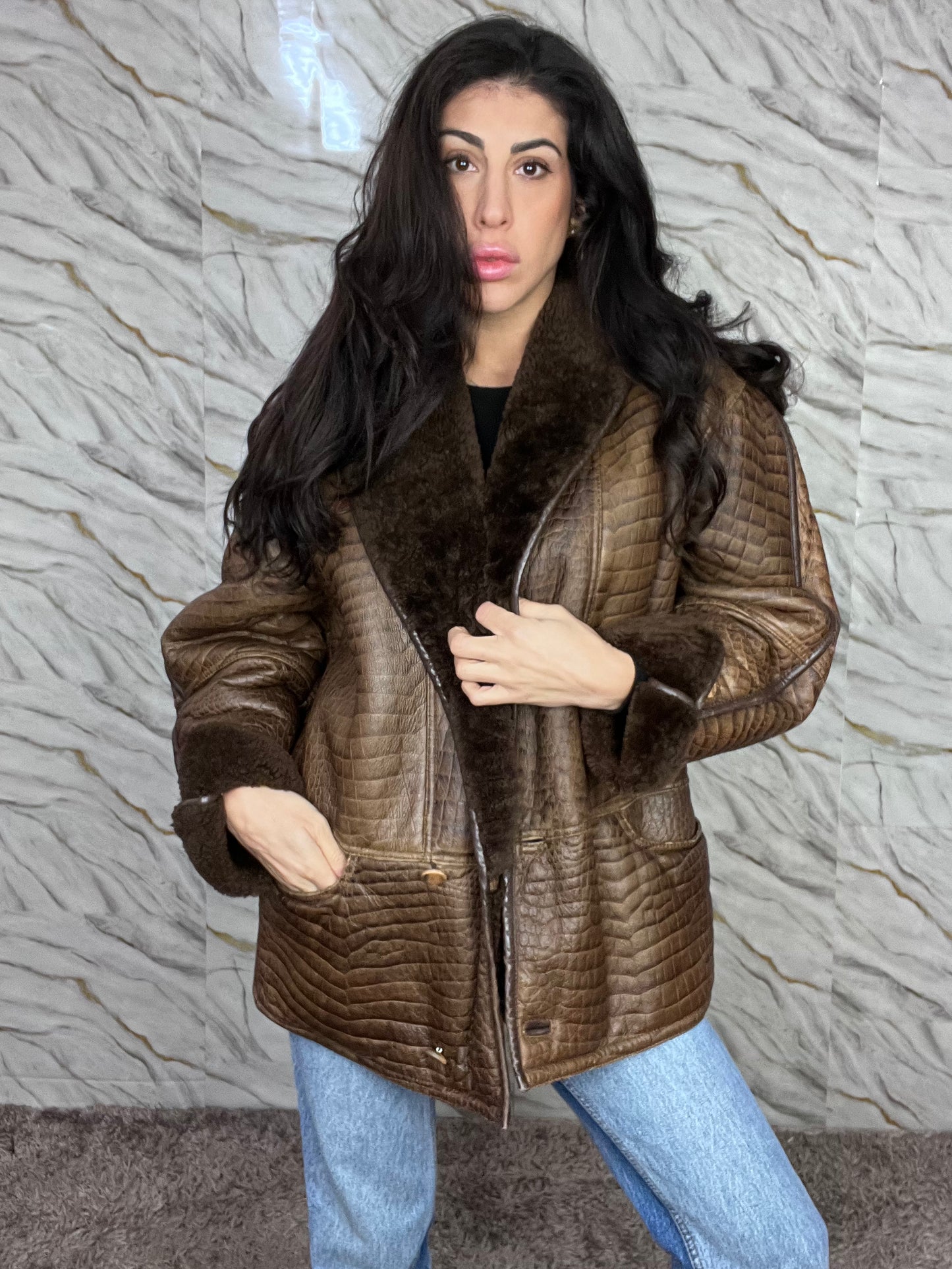 Montone Shearling donna