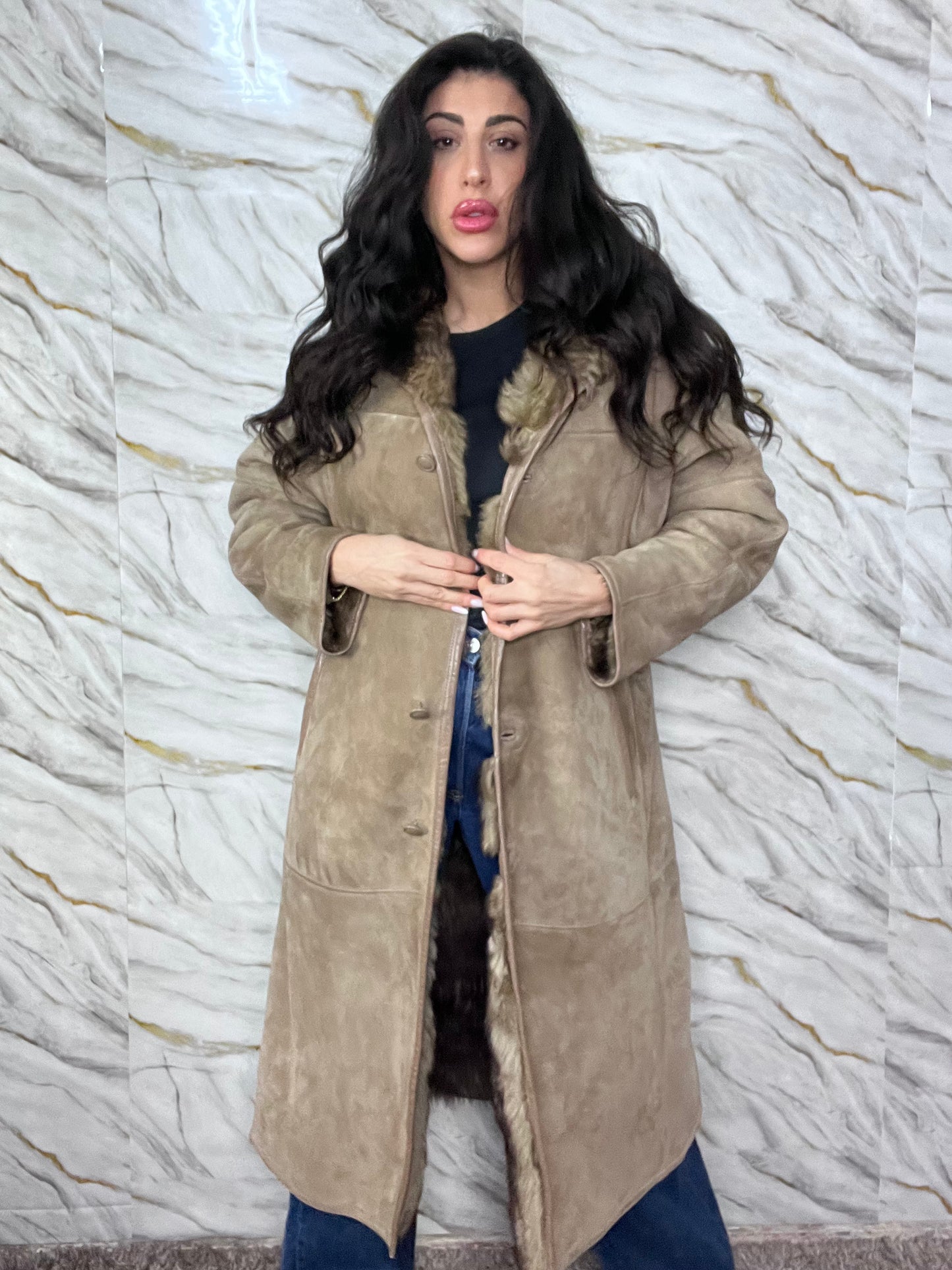 Montone Shearling donna