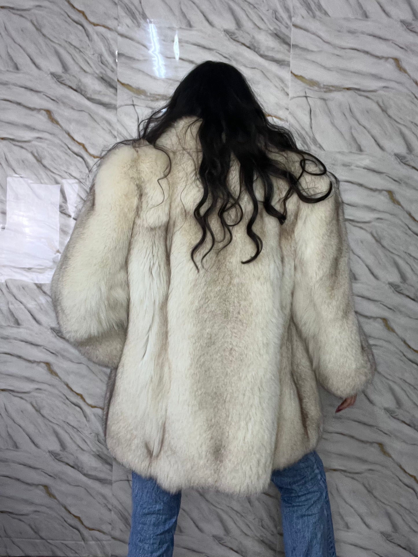 Cappotto in Volpe della Groenlandia