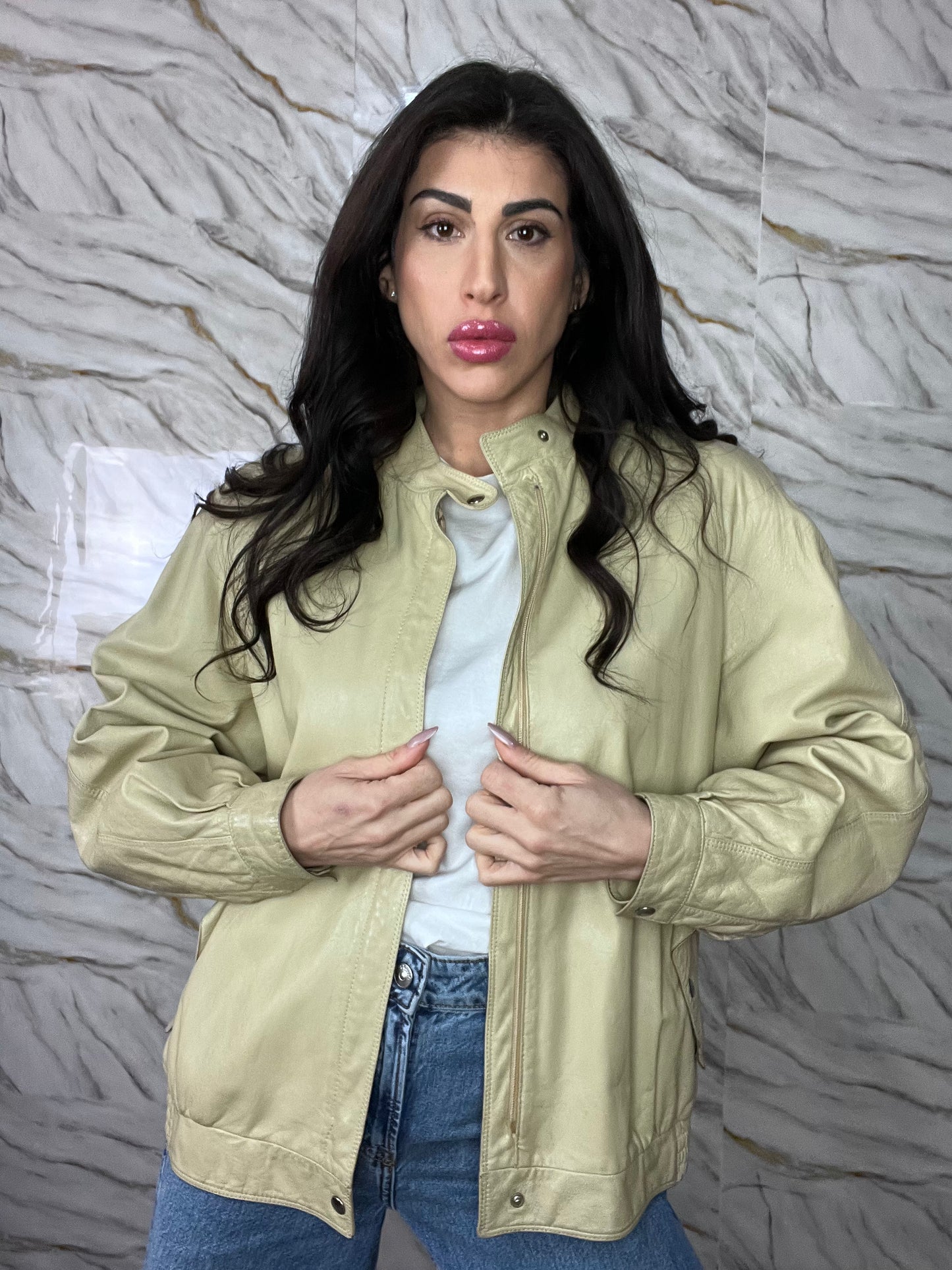 Giubbotto in pelle Valentino