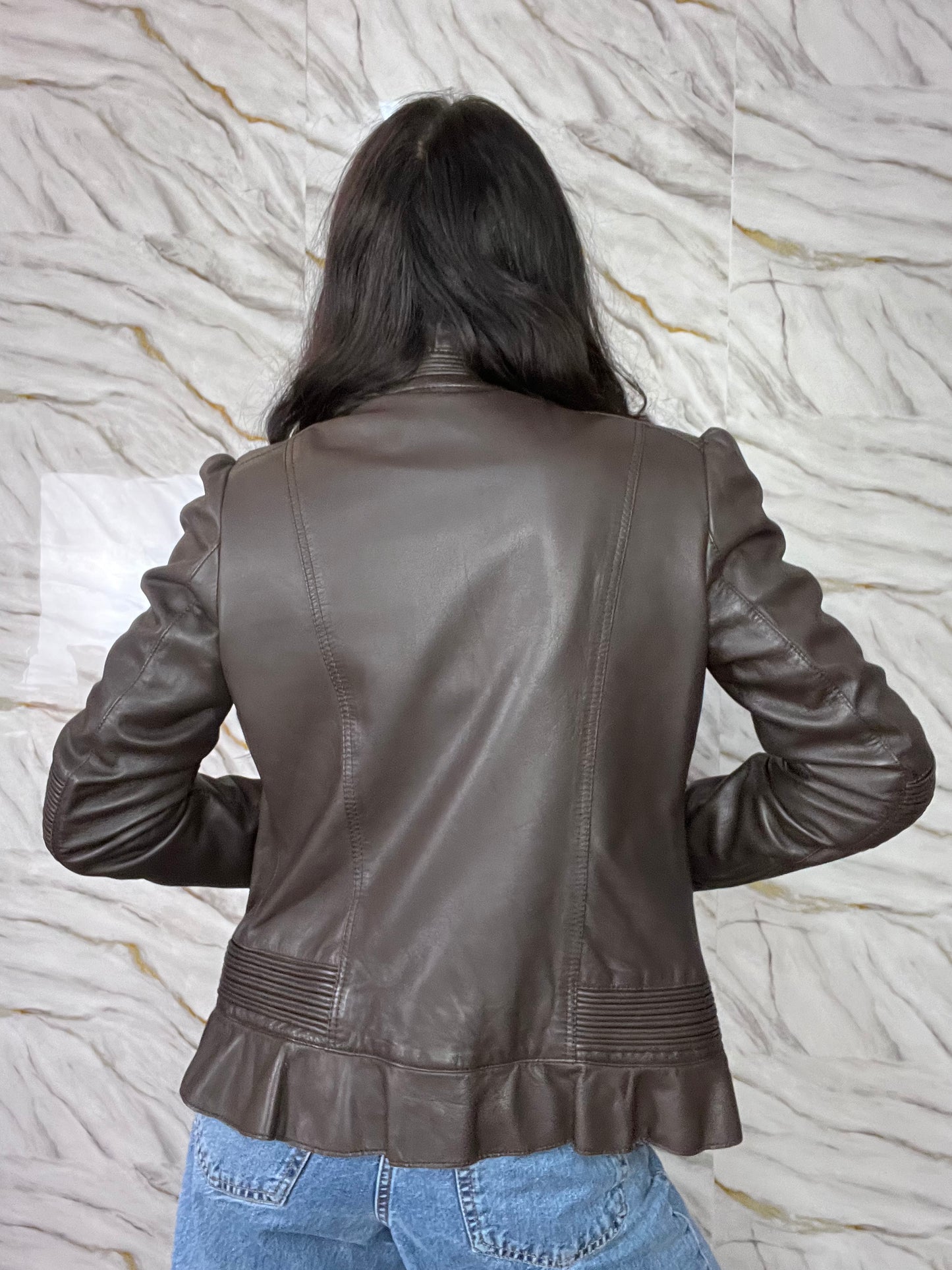 Giubbotto in pelle Max&Co