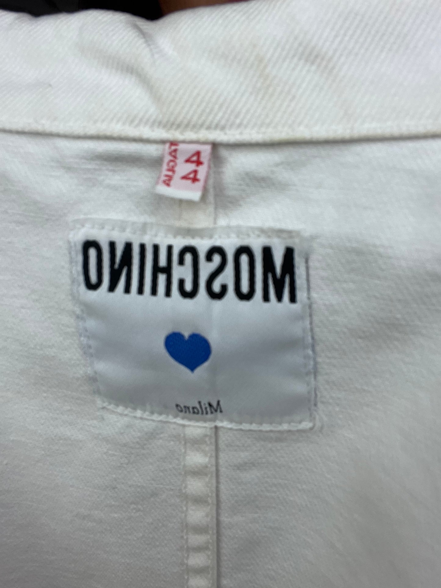 Giacca di jeans Moschino