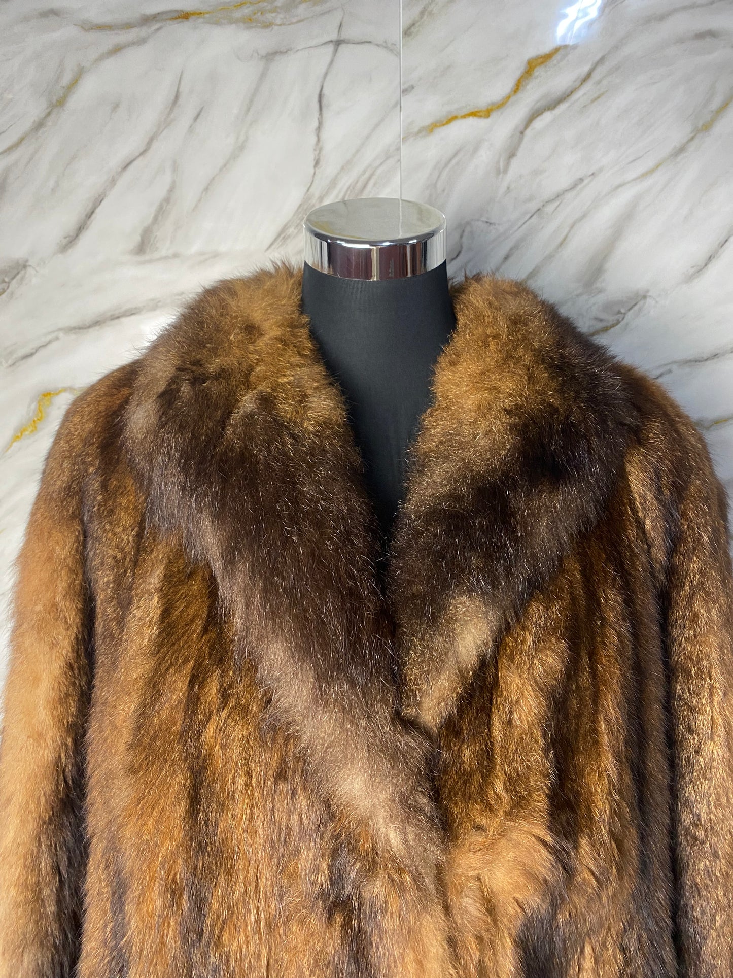 Cappotto in pelliccia di Opossum