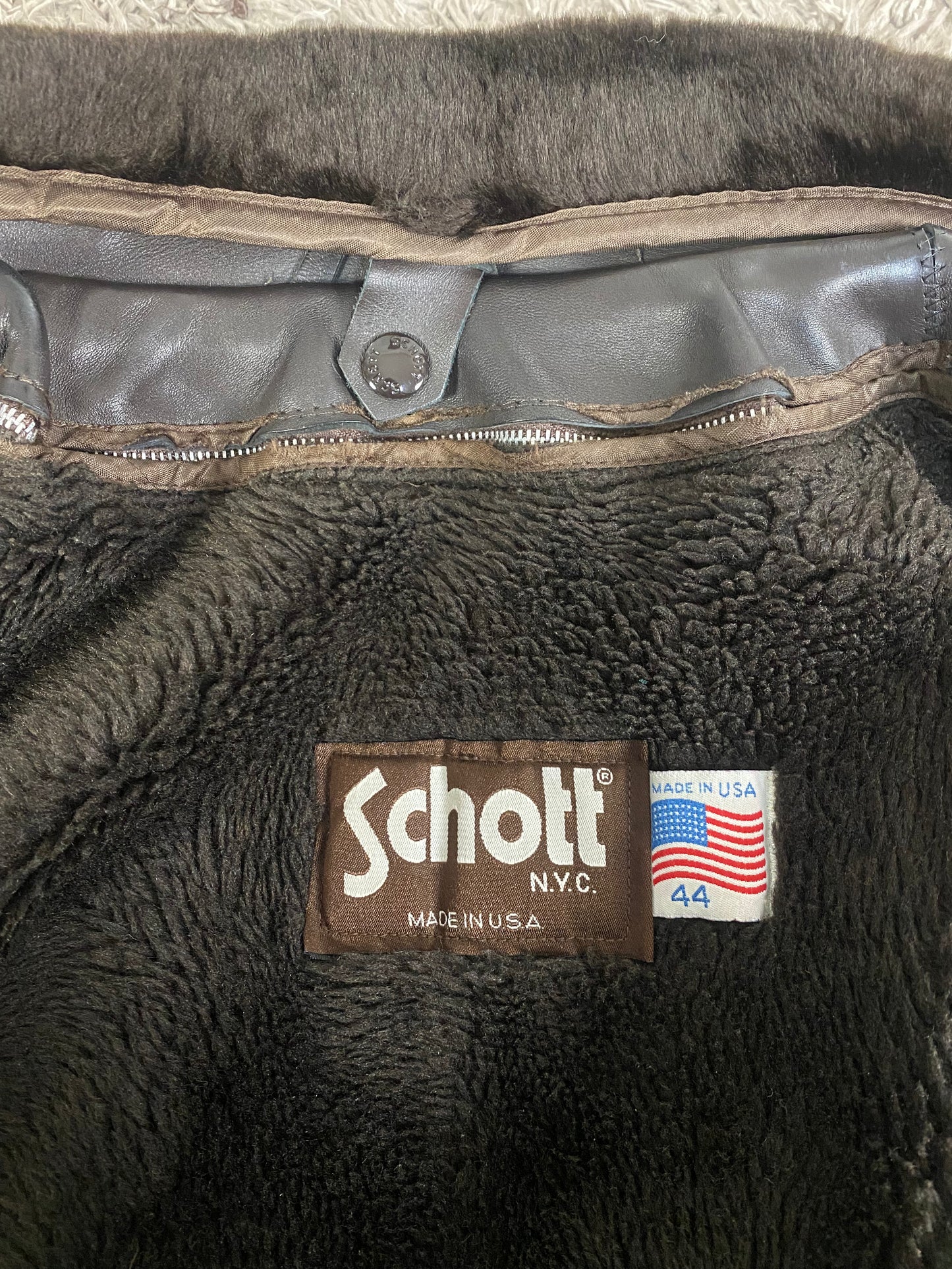 Giubbotto in pelle Schott
