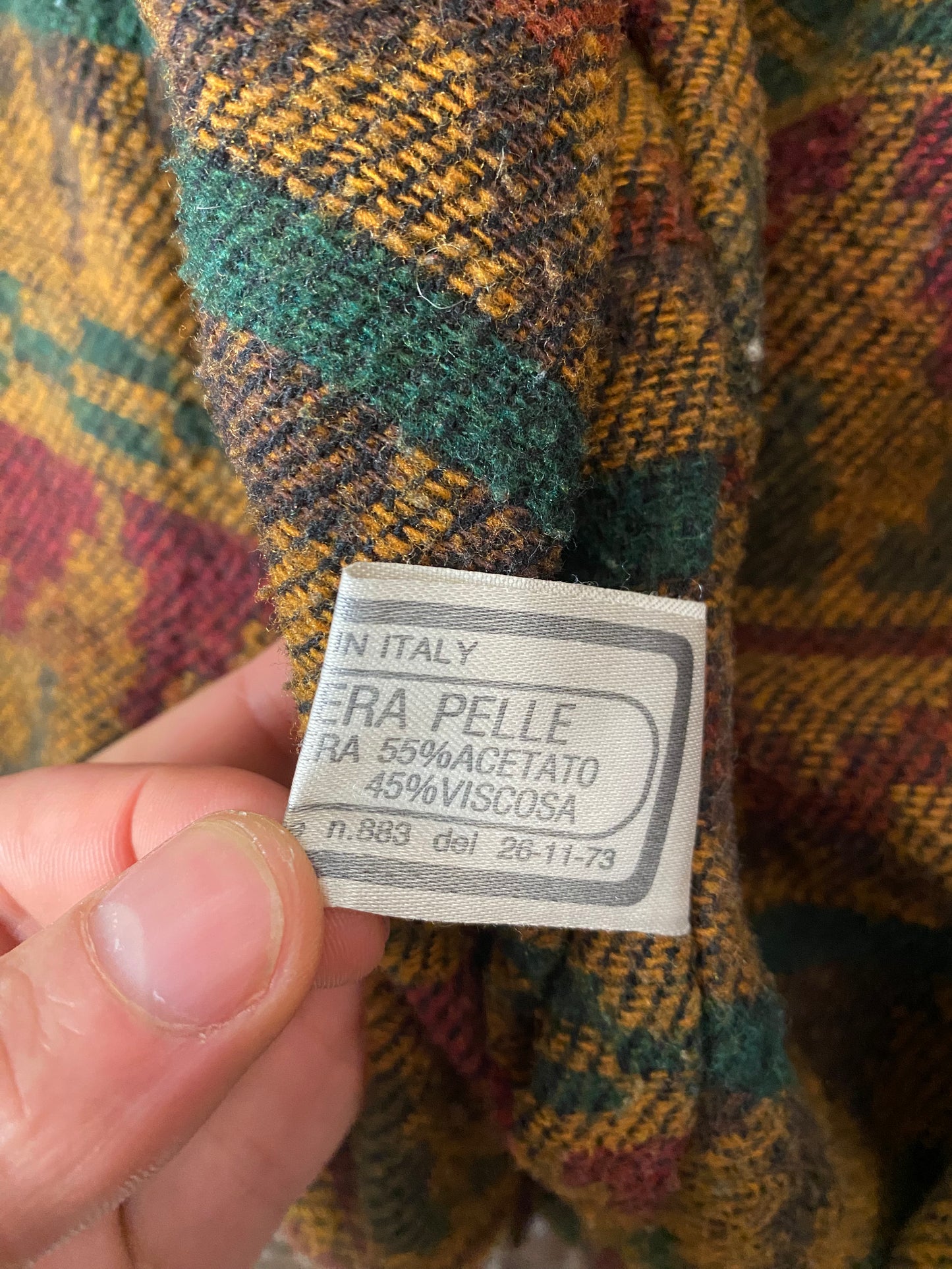 Giubbotto in pelle Gab Firenze