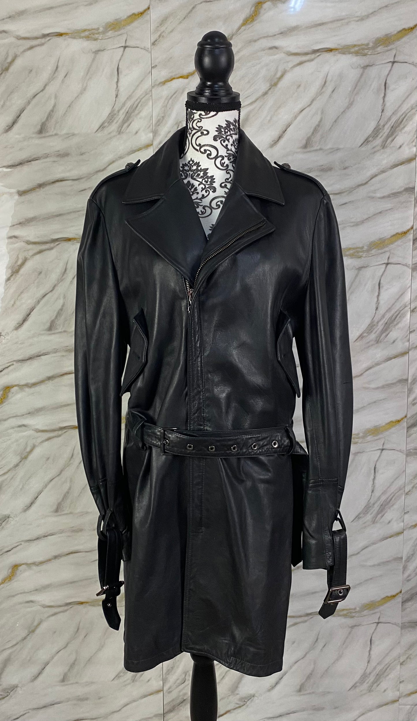 Giubbotto in Pelle Versace