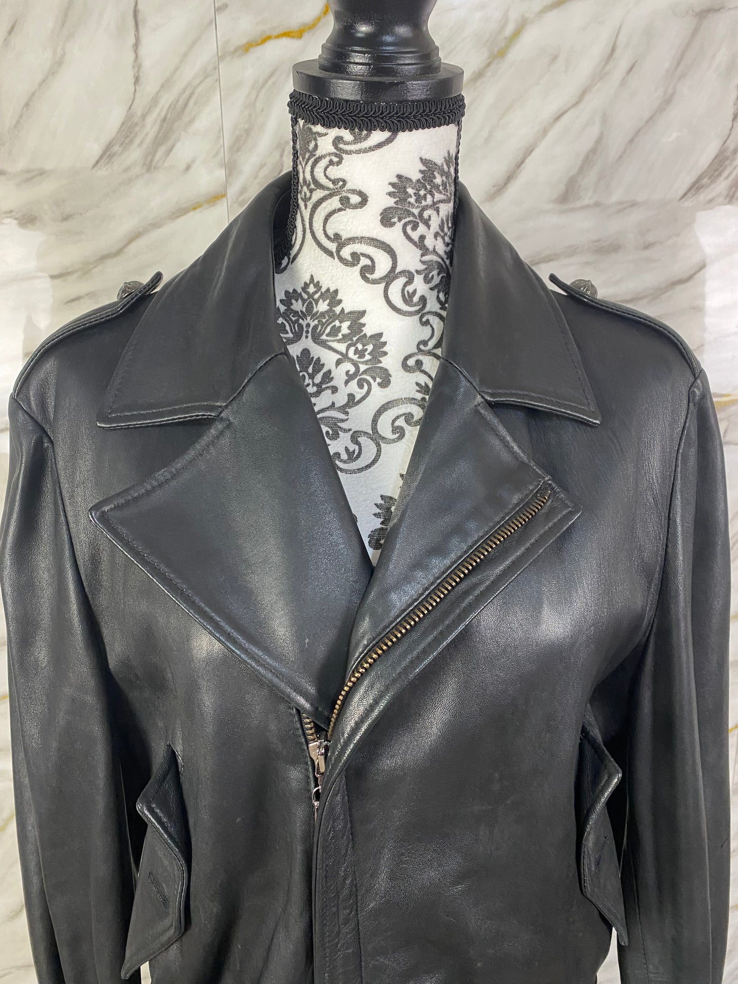 Giubbotto in Pelle Versace