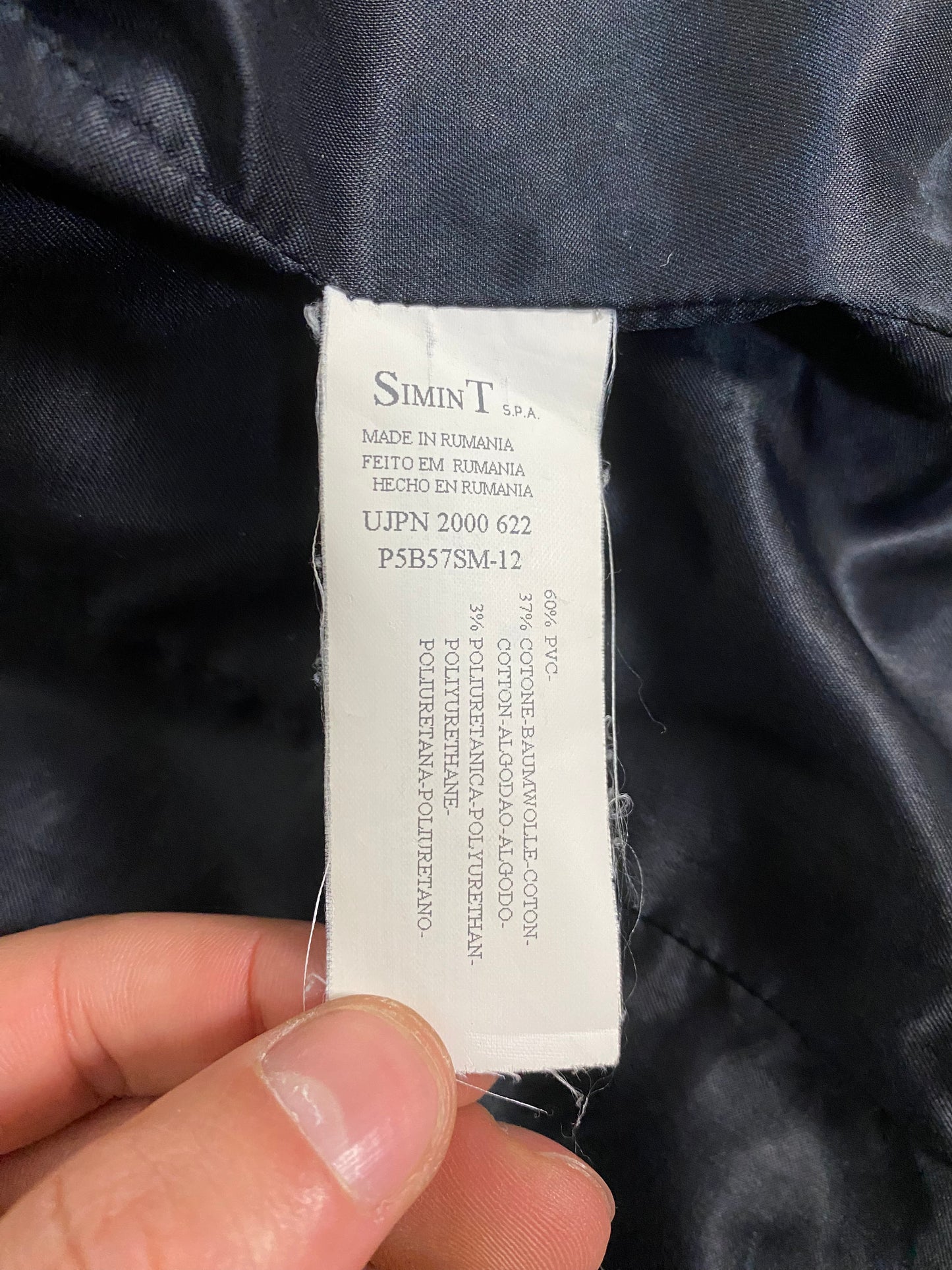 Giubbotto in pelle Armani