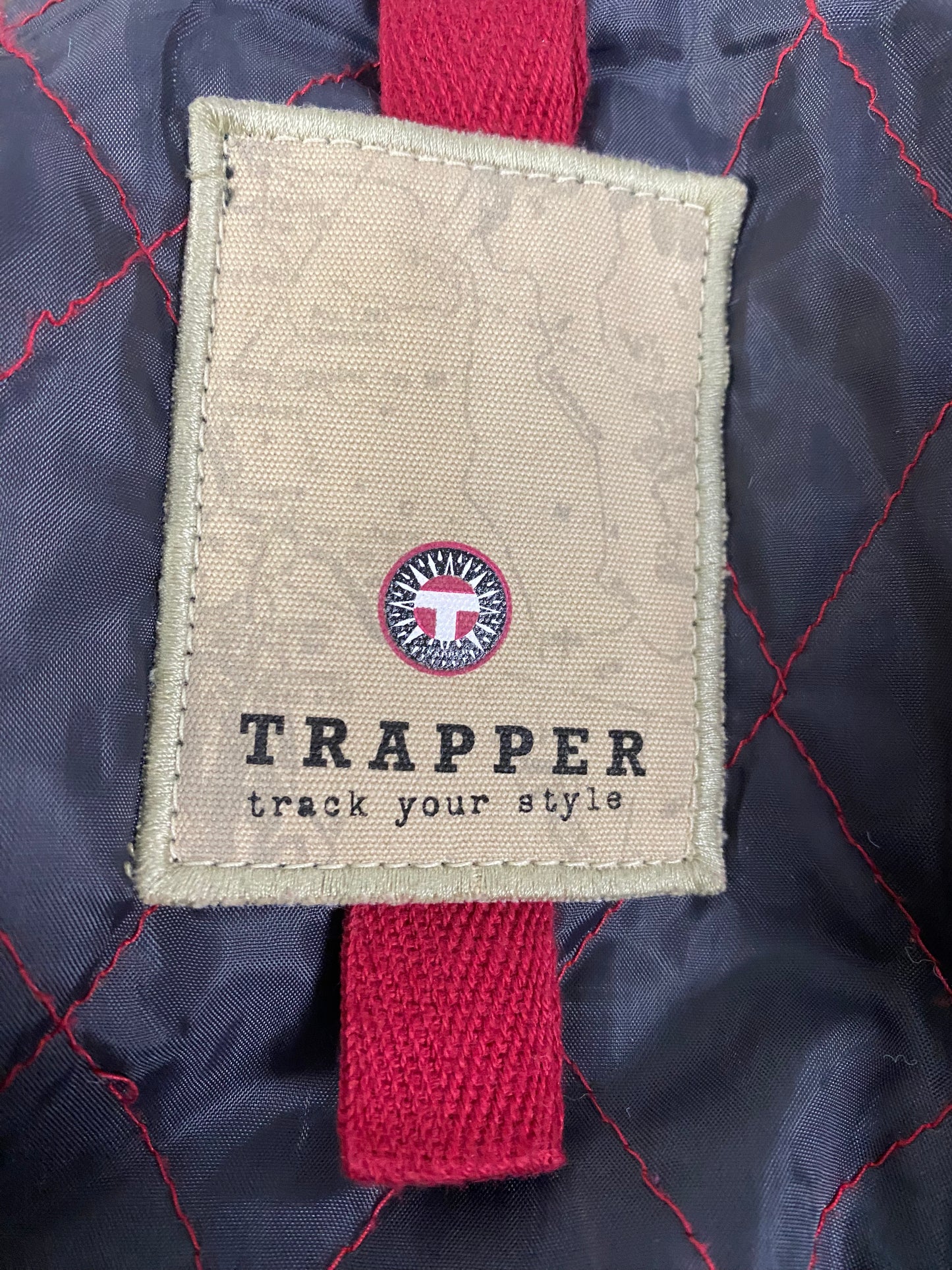 Giubbotto in pelle Trapper