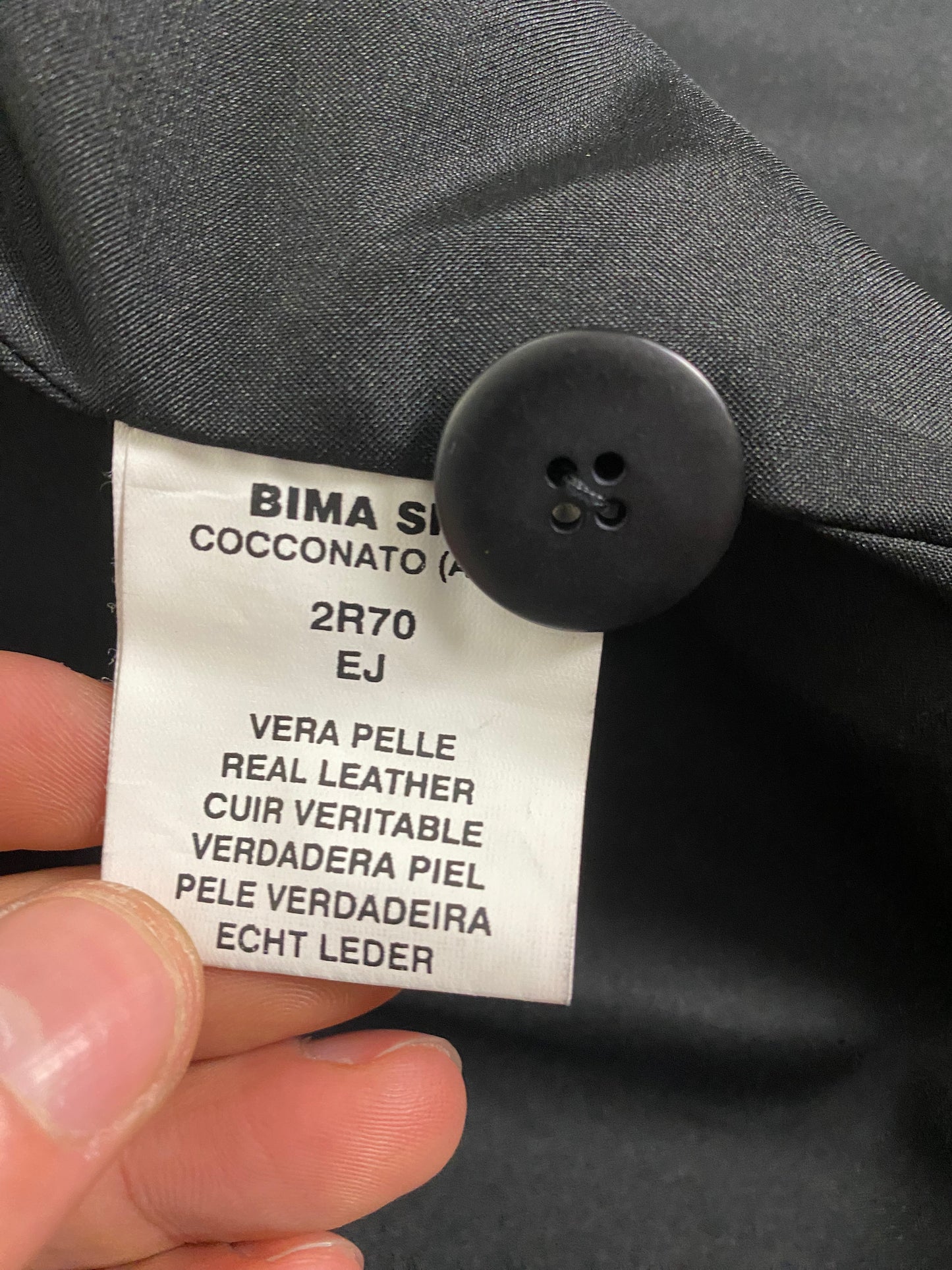 Giubbotto in pelle Conbipel