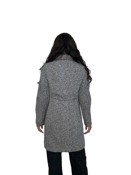 Cappotto 'S MaxMara Grigio in Tweed