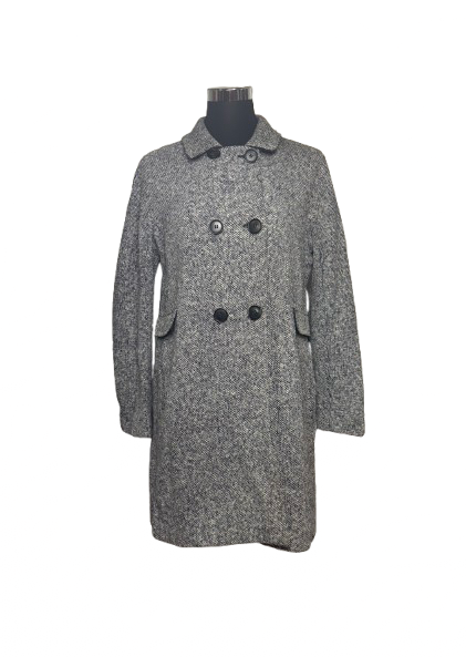Cappotto 'S MaxMara Grigio in Tweed