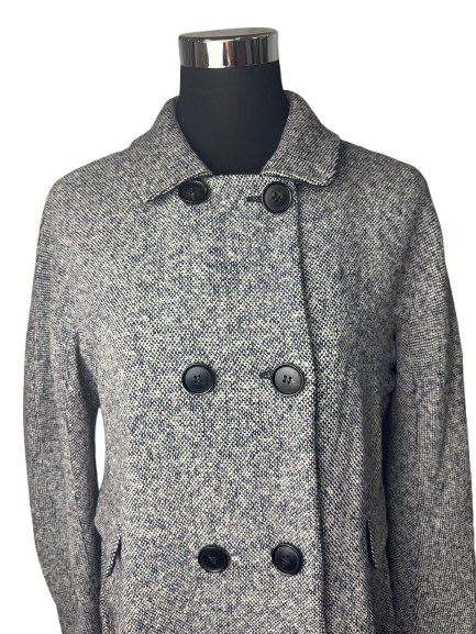 Cappotto 'S MaxMara Grigio in Tweed