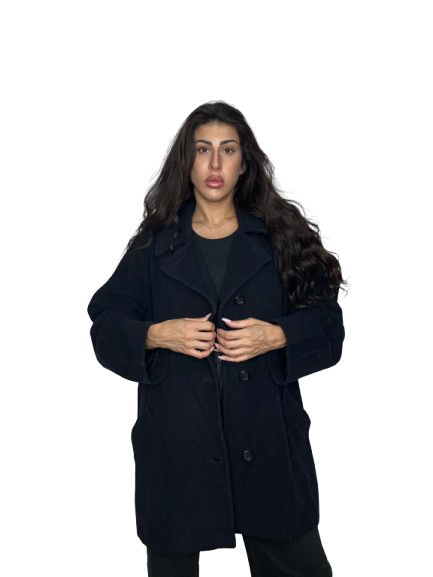 Cappotto Weekend by MaxMara Nero in Lana