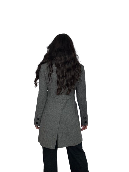 Cappotto Weekend by MaxMara Grigio in Lana Vergine