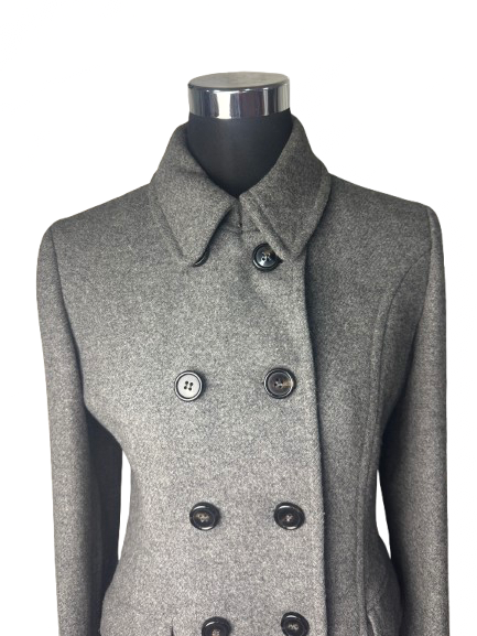 Cappotto Weekend by MaxMara Grigio in Lana Vergine
