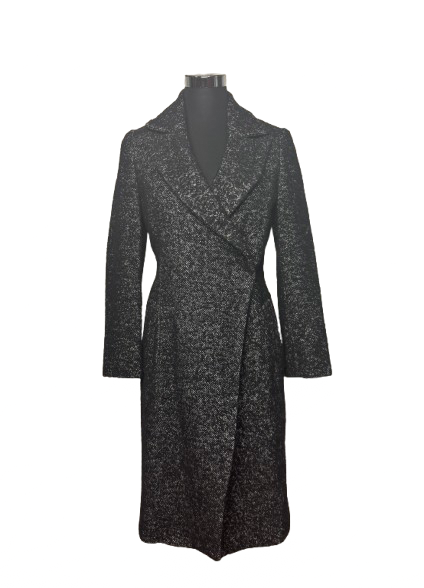 Cappotto MAX&Co Nero Bouclé in Lana