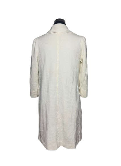 Cappotto M Missoni Bianco Panna in Seta