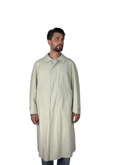 Trench Yves Saint Laurent Beige in Cotone