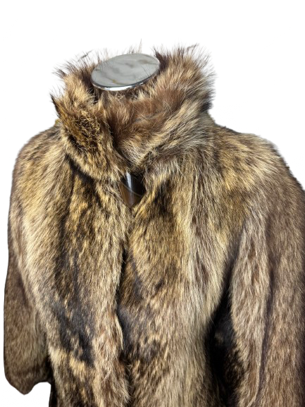 Giacca Vintage in Pelliccia di Marmotta