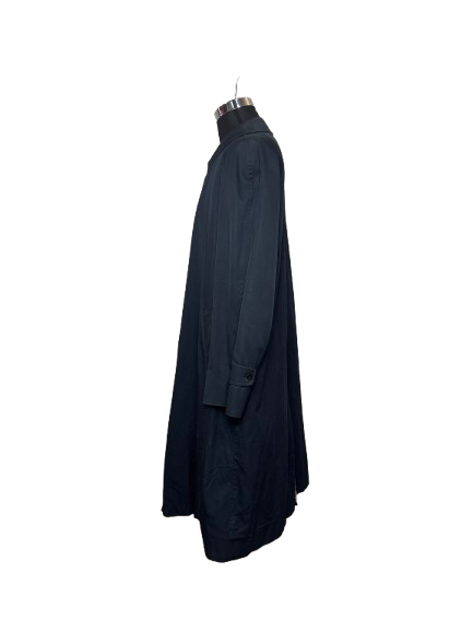 Trench Aquascutum Blu Navy in Cotone