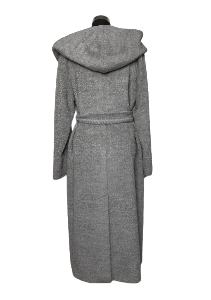 Cappotto Max Mara Studio Grigio in Alpaca e Lana