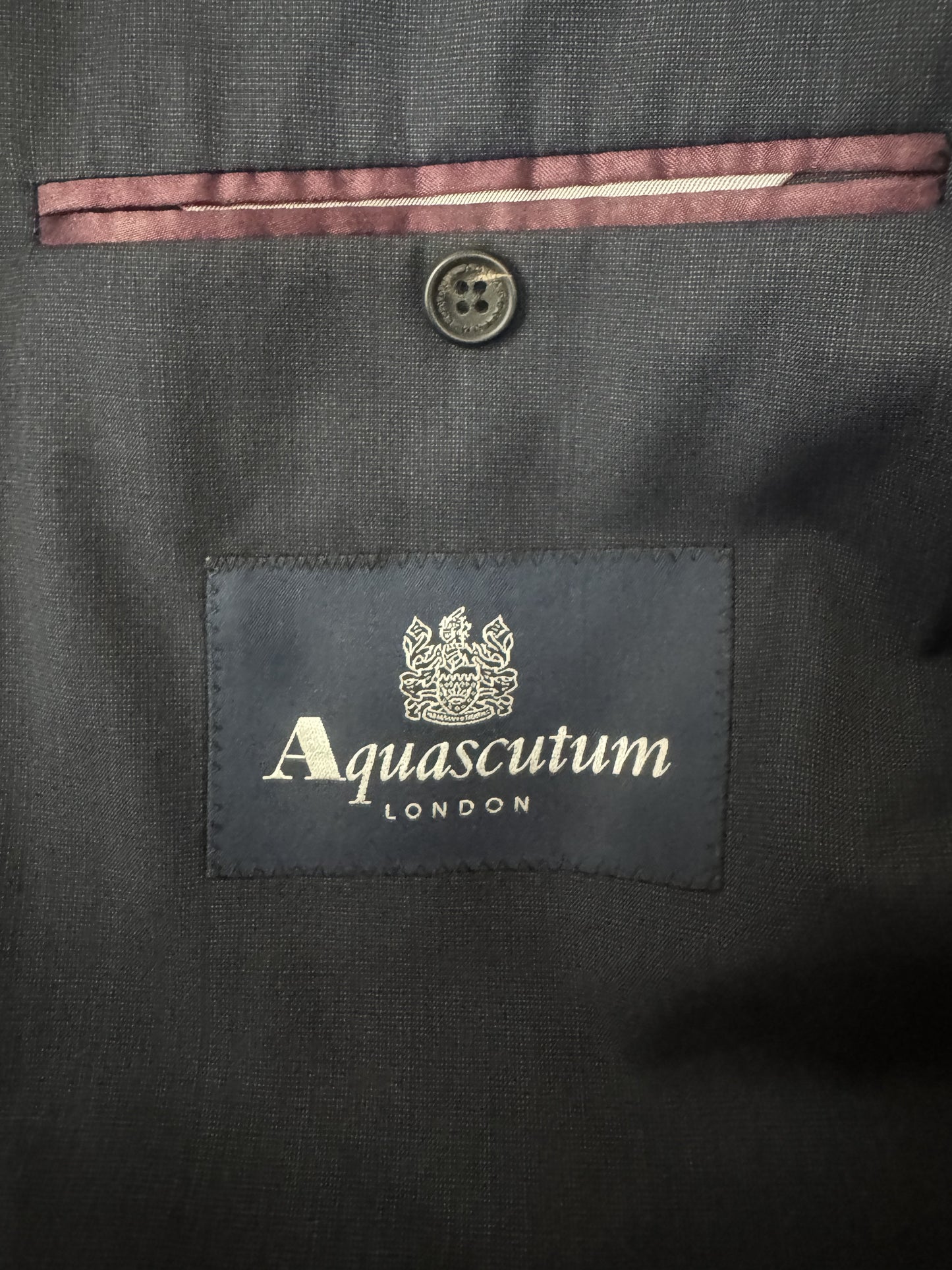 Blazer Aquascutum London blu navy
