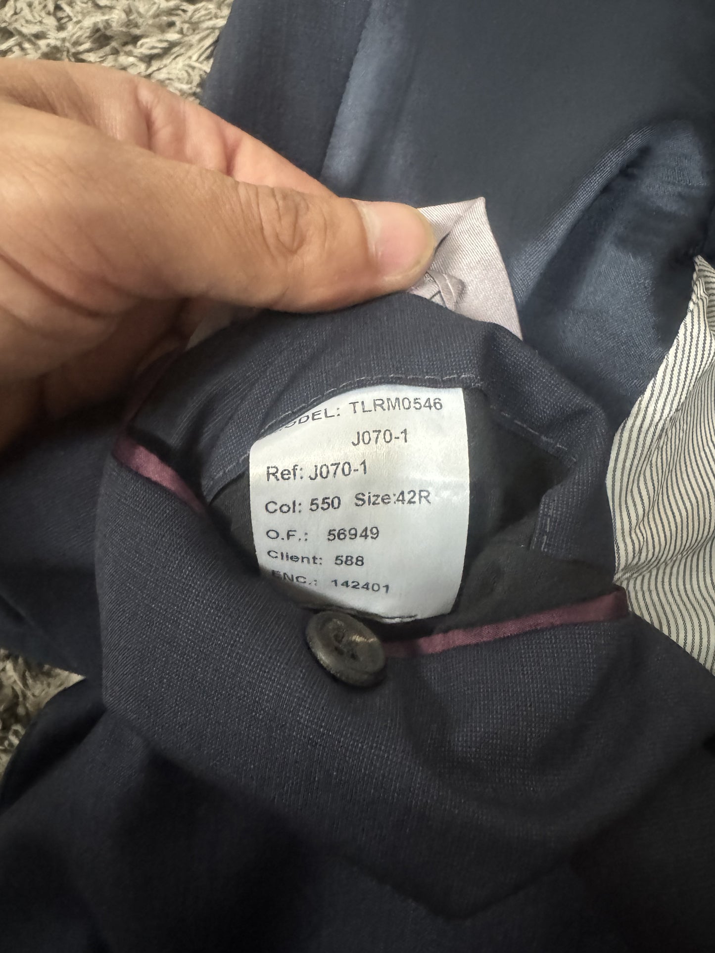 Blazer Aquascutum London blu navy