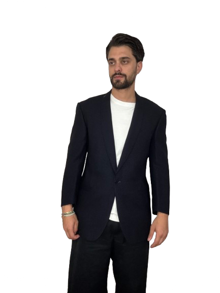 Blazer V2 by Versace blu navy