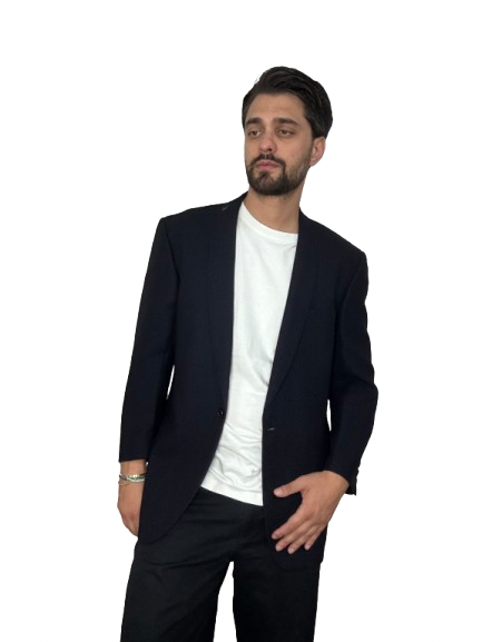 Blazer V2 by Versace blu navy