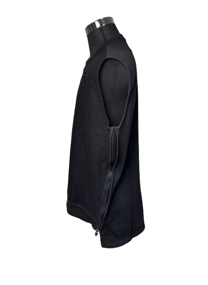 Gilet smanicato Givenchy nero stelle