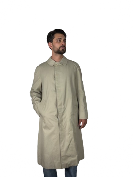 Trench Aquascutum Beige in Cotone