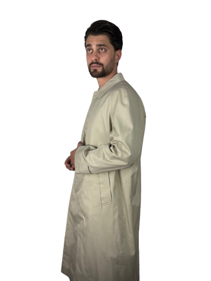 Trench Aquascutum Beige in Cotone