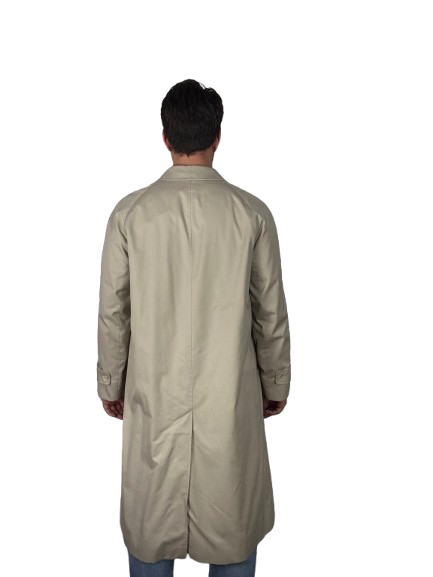 Trench Aquascutum Beige in Cotone