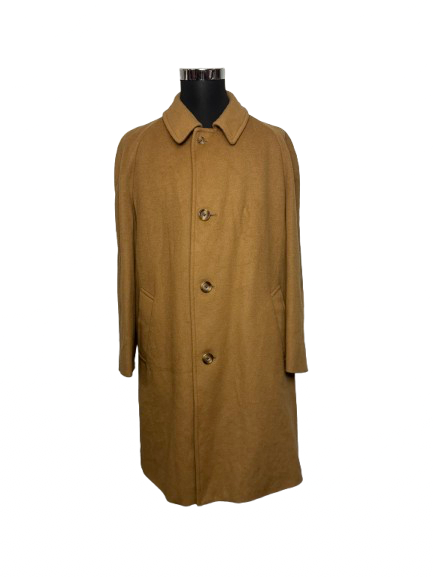 Cappotto Aquascutum in lana color cammello