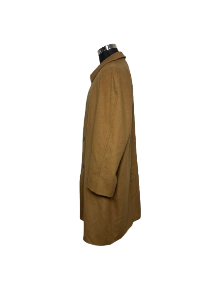 Cappotto Aquascutum in lana color cammello