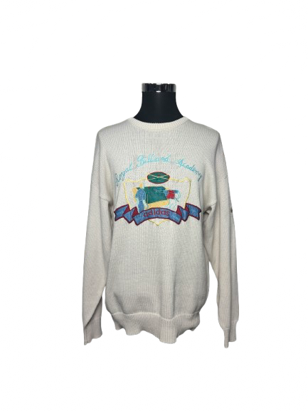 Maglione vintage Adidas Originals panna