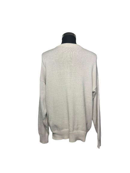 Maglione vintage Adidas Originals panna