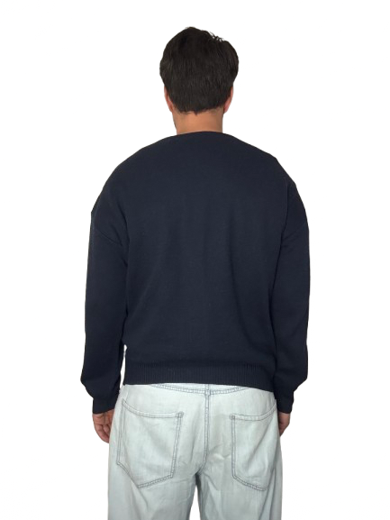 Cardigan Burberrys blu navy