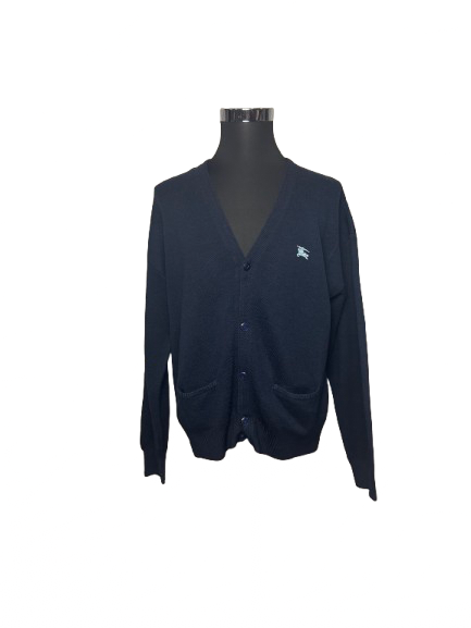 Cardigan Burberrys blu navy
