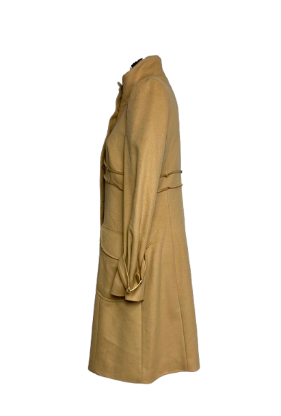 Cappotto Class Roberto Cavalli Cammello in Lana e Cashmere