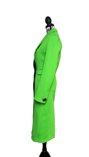 Cappotto Verde Lime Fausto Puglisi
