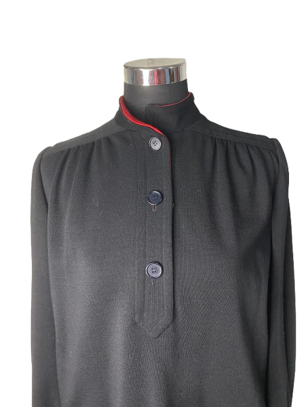 Cappotto Givenchy Nouvelle Boutique nero e rosso