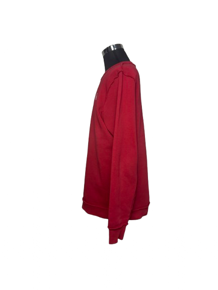 Felpa girocollo Ralph Lauren rework rossa