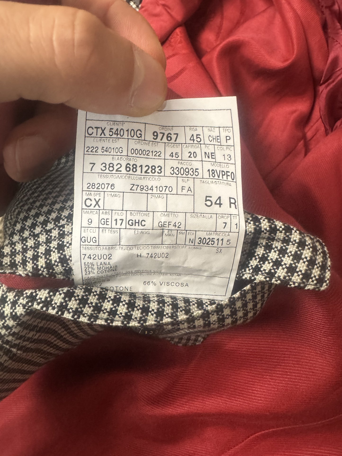 Blazer Gucci pied-de-poule bianco e nero